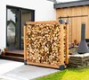 Westmann Étagère en bois de mélèze pour bois de cheminée Voir les images du produit 6