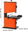 Sega a nastro SucceBuy, 229 mm, sega a nastro per legno con Anteprima dell’immagine prodotto 8