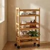 Carrello da bagno KLUK, 3 ripiani, 76 cm Anteprima dell’immagine prodotto 6
