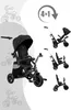 Kinderkraft Easytwist Triciclo nero Anteprima dell’immagine prodotto 9