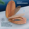 CASARIA® Toilettendeckel mit doppelter Absenkautomatik MDF Produktbild-Vorschau 4