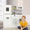 Cuisine pour enfants en bois avec réfrigérateur, liste de Voir les images du produit 2