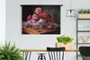 MuchoWow® Wandteppich Wandbehang Rosen - Stilleben - Rosa Produktbild-Vorschau 3
