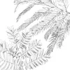 Komplet pościeli bawełnianej dla 2 osób MONSTERA, 240x220 Podgląd zdjęcia produktu 4