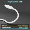 deleyCON 0,5m USB C Kabel PD3.0 (100W Schnellladekabel) Produktbild-Vorschau 4