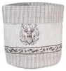 Koszyk na pieczywo Clayre & Eef Ø 15x16 cm Beżowy Podgląd zdjęcia produktu 1