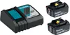 MAKITA 2x Akku BL1830B Li 18,0 V 3Ah + Ladegerät DC18RC Produktbild-Vorschau 6