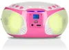 Lenco Radio SCD-650, lecteur CD, couleur : Rose Voir les images du produit 7
