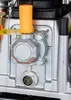 Close-up view of an air compressor's pump housing. Anteprima dell’immagine prodotto