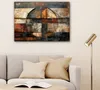 MuchoWow® - Leinwandbilder - Kunst - Braun - Abstrakt - Produktbild-Vorschau 6