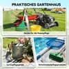 Outsunny Metall Gerätehaus 1,37 m², abschließbar Produktbild-Vorschau 4