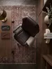 Bürostuhl Echtleder braun 70x67x136 cm Wohnidee Home Office Einrichtungsidee stilvoll kombinieren mit Rollen und Höhenverstellung Design Möbel Inspiration Wohnen Interior Zuhause Wohnzimmer_#sku_BARSPM1.297# Produktbild-Vorschau