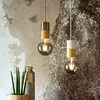 Home Sweet Home Kombi-Fassung E27 Metall weiß - Holz Produktbild-Vorschau 2
