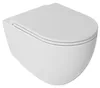 Isvea INFINITY WC-Sitz SLIM, Soft Close, Easy Take, weiß Produktbild-Vorschau 4