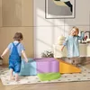 HOMCOM Softbausteine 4er-Set Schaumstoff Bausteine Produktbild-Vorschau 2