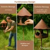 Maxito Vogelhaus mit Ständer wetterfest aus Metall und Produktbild-Vorschau 4
