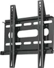 A black metal TV wall mount is shown against a white background. Anteprima dell’immagine prodotto