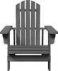 Design New Adirondack-Stuhl Grau 69x85x90,5 cm Massivholz Produktbild-Vorschau 4