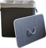 Ekspand | Panier à linge en bambou - Gris - 150 L - avec Voir les images du produit 5