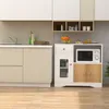 Küche Sideboard mit Steckdose für Mikrowelle Küchenschrank Produktbild-Vorschau 5