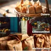 50x braune Beutel 21 x 14 cm Kraftpapiertüten Geschenktüten Produktbild-Vorschau 8