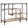 A console table with multiple shelves against a white background. Produktbild-Vorschau
