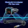 Auto Bluetooth 5.4 Adapter,3.5mm AUX Lange Produktbild-Vorschau 5