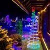 LED spirálový vánoční stromek Stmívatelné RGB světlo na Náhled obrázku produktu 7
