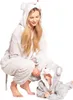 Nikcorp Tuta Pigiama Donna Bambini Onesie Mouse Grigio Anteprima dell’immagine prodotto 5