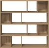 vidaXL Libreria/divisorio Artisan in rovere 105x24x102 cm Anteprima dell’immagine prodotto 4
