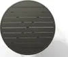 Gartentisch rund - D. 110 cm - Metall - Anthrazitgrau - Produktbild-Vorschau 7