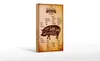 Holzschild Schwein 12x18cm Pork cuts Organic Metzgerei Produktbild-Vorschau 1