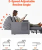 Sofa rozkładana i fotel SucceBuy z kieszenią boczną, Podgląd zdjęcia produktu 4