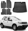 Fußmatten & Kofferraumwanne Set für Dacia Duster II 2018-24 Produktbild-Vorschau 1