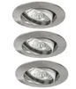 Paulmann Premium Einbauleuchten Set schwenkbar 3x35W 105VA Produktbild-Vorschau 8