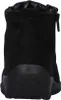 The back view of a black suede boot. Anteprima dell’immagine prodotto