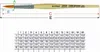 DA VINCI Synthetik Pinsel Größe 3 rund Produktbild-Vorschau 7