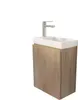 Meuble Lave MainsReproduction Bois 40x50x22 cm avec Vasque Voir les images du produit 1