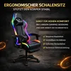 Gaming-Stuhl COYOTE LED, ergonomischer Gaming-Bürostuhl mit Produktbild-Vorschau 2