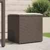 vidaXL Kissenbox mit Speicher Braun 50 x 50 x 50 cm Produktbild-Vorschau 3
