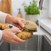 Sada drevených kefiek na ovocie a zeleninu s prírodnými Náhľad obrázku produktu 7