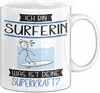 Surferin Geschenk Tasse Ich Bin Surferin Was Ist Deine Produktbild-Vorschau 1