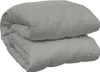 A folded gray weighted blanket. Náhľad obrázku produktu