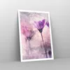 Poster - Poster ohne Rahmen - Blumen Rosa Vintage - 70x100 Produktbild-Vorschau 7