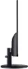 Side view of a black computer monitor on a stand. Produktbild-Vorschau