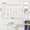 Wandkalender 2027 XXL B1 Abwischbar mit Edding Stift 70x100 Produktbild-Vorschau 4