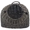 vidaXL Kosz transportowy dla kota szary 50x42x40 cm Podgląd zdjęcia produktu 4
