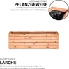 Pflanzkübel Holz "Modulo" aus naturbelassener Lärche Produktbild-Vorschau 4