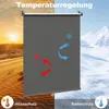 WOLTU Verdunkelungsrollo Klemmfix Thermorollo innen ohne Produktbild-Vorschau 4