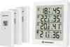 wetterstation Temeo Hygro Quadro12 cm weiß 4-teilig Produktbild-Vorschau 1